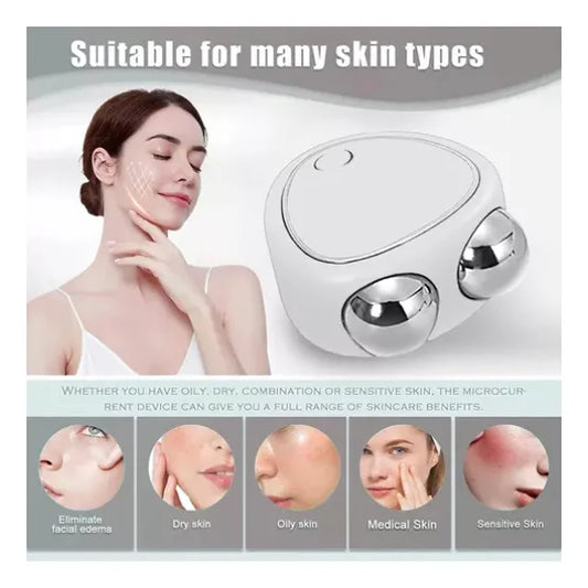 ✨ Masajeador Facial de Microcorriente – Lifting, Tonificación y Luminosidad ✨