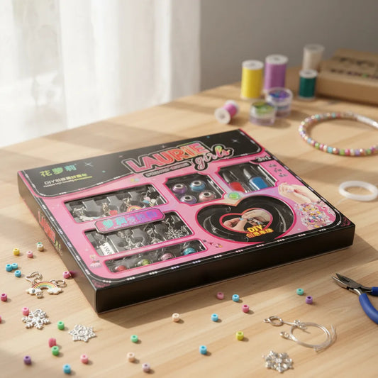 ✨ Set de Joyería Creativa Laurie Girls 3 en 1 – DIY ✨