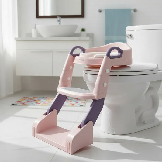 Escalera de Baño Infantil 2 en 1 con entrenador