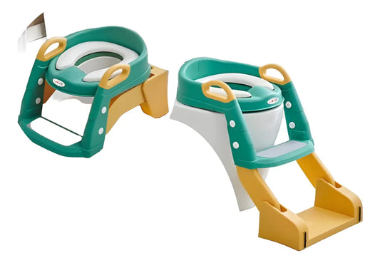 Escalera de Baño Infantil 2 en 1 con entrenador